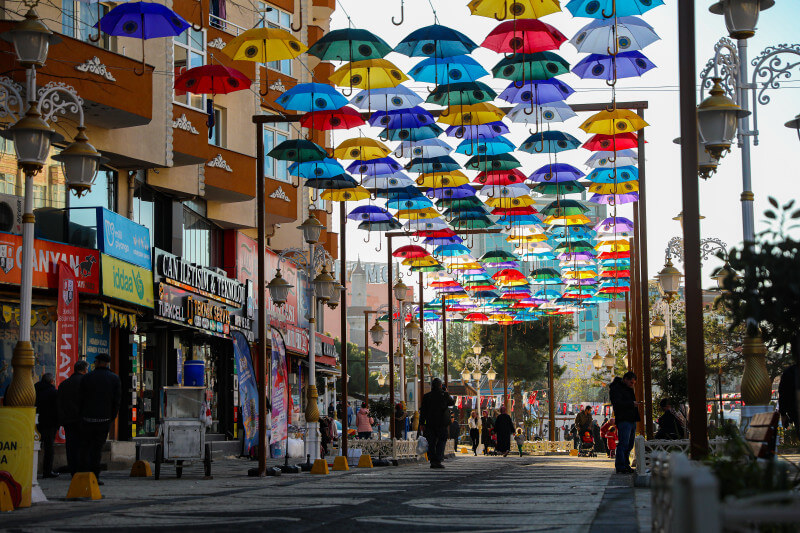 kapaklı belediyesi sokak şemsiyeleri